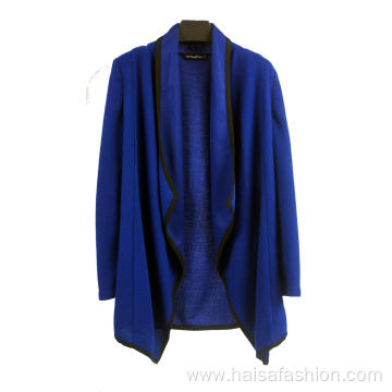 A Dark Blue Knit For Ladies